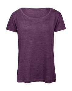 B&C TW056 - Triblend/women T-Shirt Heather Purple