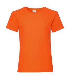 Fruit of the Loom 61-005-0 - Girls Value Weight T Orange