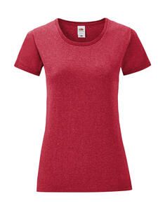 Fruit of the Loom 61-432-0 - Ladies' Iconic 150 T Heather Red