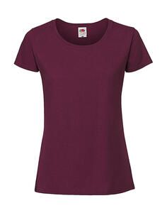 Fruit of the Loom 61-424-0 - Ladies' Iconic 195 Ringspun Premium T Burgundy