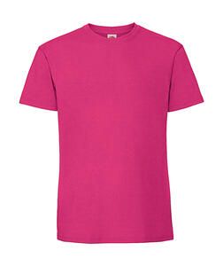 Fruit of the Loom 61-422-0 - Iconic 195 Ringspun Premium T Fuchsia