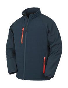Result Genuine Recycled R237X - Compass Padded Softshell Navy/Red