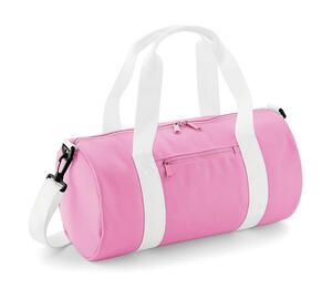 Bag Base BG140S - Mini Barrel Bag Classic Pink/ White