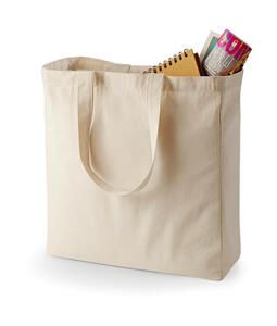 Quadra QD23 - Canvas Classic Shopper Natural