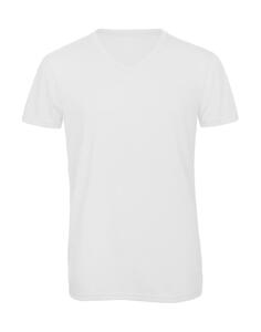 B&C TM057 - V Triblend/men T-Shirt White