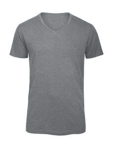 B&C TM057 - V Triblend/men T-Shirt Heather Light Grey