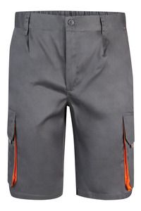 Velilla 103007 - TWO-TONE SHORTS Grey/Orange