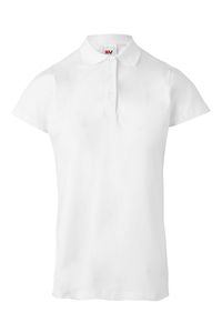 Velilla 105509S - WOMEN'S SS STRETCH POLO White