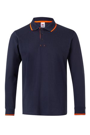 Velilla 105515 - LS TWO-TONE POLO