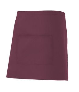 Velilla 404201 - SHORT APRON Maroon