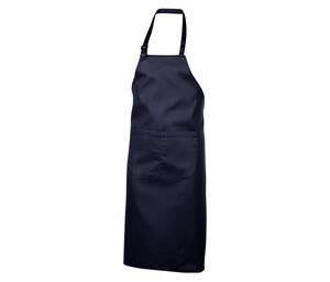 NEWGEN TB201 - Cotton bib apron with pocket Navy