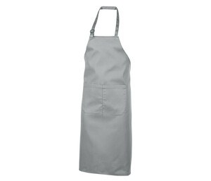 NEWGEN TB201 - Cotton bib apron with pocket Pure Grey