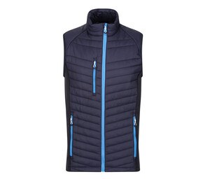 REGATTA RGA894 - Men's bi-material bodywarmer Navy / French Blue