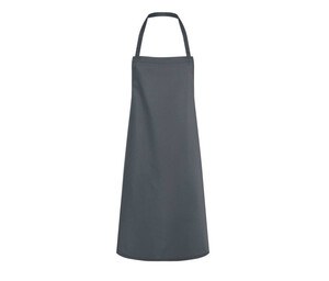 KARLOWSKY KYLS5 - Polycotton bib apron Anthracite