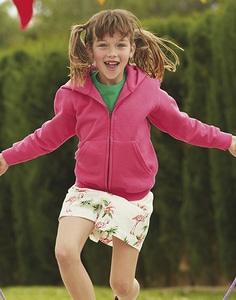 Fruit of the Loom 62-045-0 - Kids Hooded Sweat Jacket