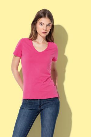 T-shirt V-Neck Classic-T SS for women