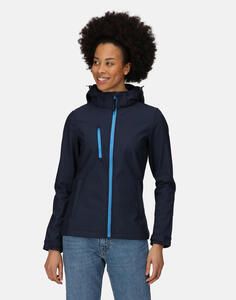 Regatta Professional TRA702 - Womens Venturer 3-Layer Hooded Softshell Jacket