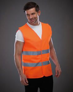 Yoko HVW102 - Fluo 2 Bands Waistcoat