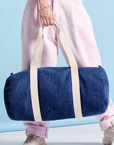 Bag Base BG646 - Denim Barrel Bag