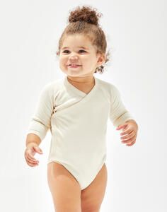 Babybugz BZ60 - Baby Long Sleeve Kimono Bodysuit