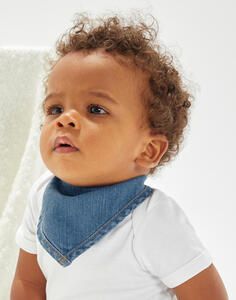 Babybugz BZ55 - Baby Rocks Denim Bandana Bib