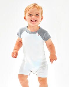 Babybugz BZ41 - Baby Baseball Playsuit